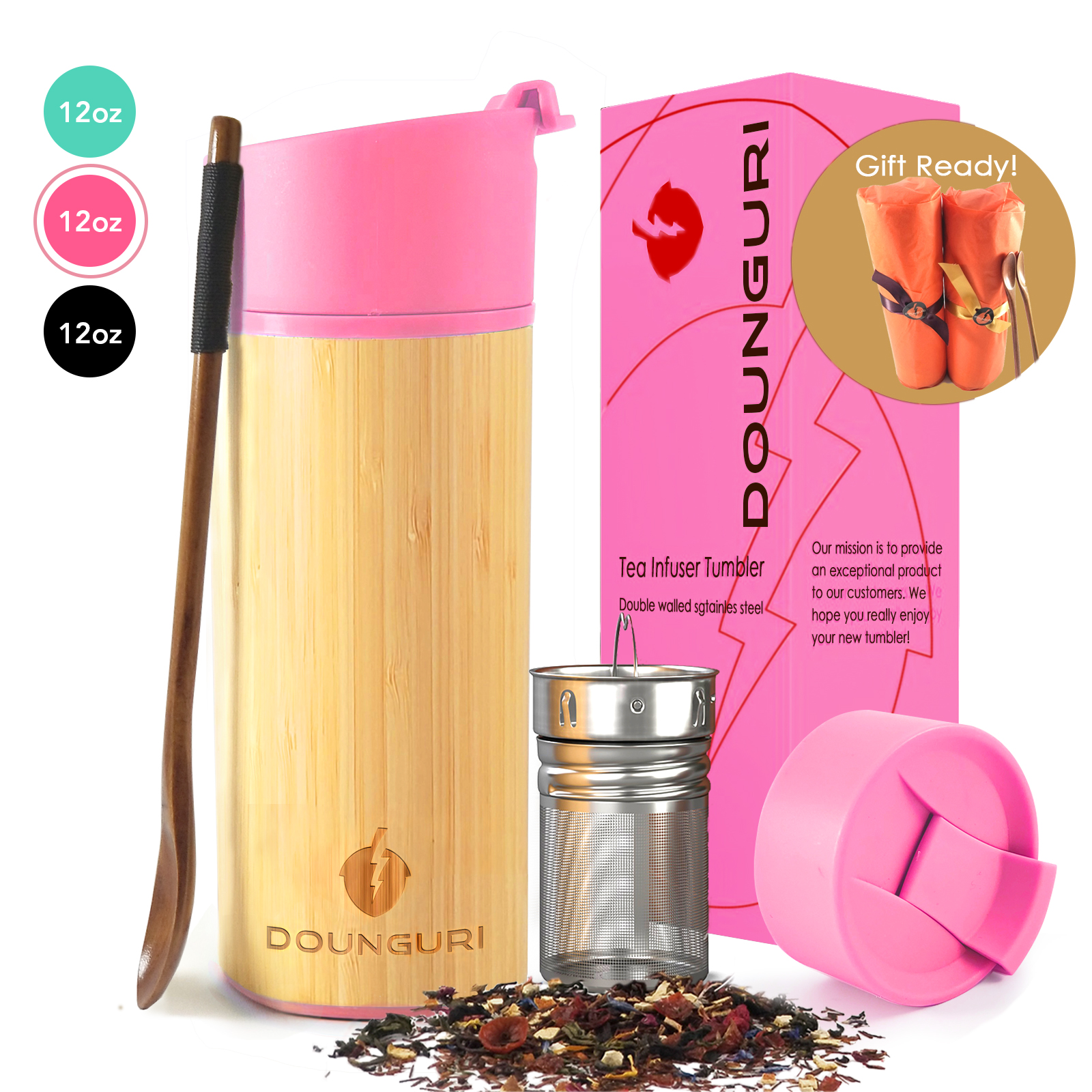 Bamboo Tea Tumbler – Open Door Tea CT